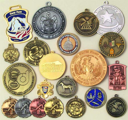 Custom Die Struck Medals